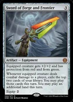MTG - Sword of Forge and Frontier - Foil, Phyrexia: All Will Be One - Image 1