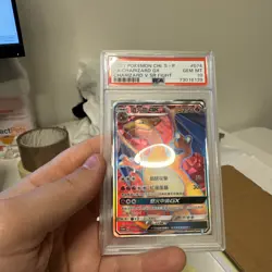 Pokemon Card Sword & Shield Chinese Promo Charizard GX #074/S-P V SR [PSA 10] - Image 3