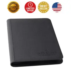 Lightweight 9 Pocket Card Storage Binder - Perfect for TCG & Sports Collecting - Image 1