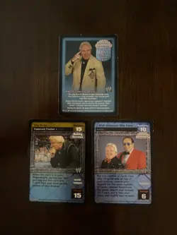WWE Raw Deal Cards Bobby Heenan Complete Set - Image 1