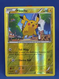 Pikachu Reverse Holo 20/108 Roaring Skies Pokemon Card Tcg Ccg 2015 - Image 1