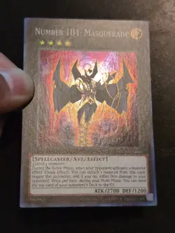 Yu-Gi-Oh! SUPER RARE CARD NUMBER 104 MASQUERADE OP27-EN010 NM - Image 2