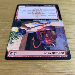 MTG Devilish Valet - Rare - Extended Art - SNC 423 - Near Mint Magic Card - Image 4