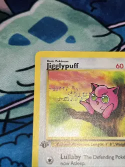Pokemon Card Jigglypuff Jungle 1st Edition Common 54/64 Lp+ - Image 3