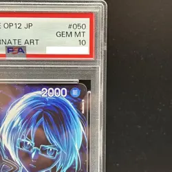 PSA 10 Tashigi OP06-050 SP Legacy Of The Master One Piece Card Japanese - Image 3