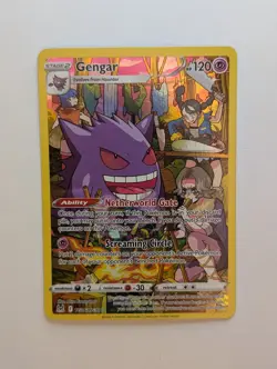 Gengar - TG06/TG30 - Pokemon Lost Origins Trainer Gallery Holo Rare Card - DMG - Image 1