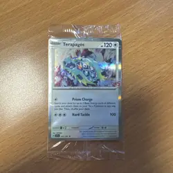 Terapagos Horizons Stamp 161/191 Mint Surging Sparks Holo Pokemon Card TCG - Image 1