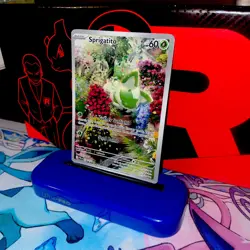 Pokemon TCG Sprigatito Holo Illustration Rare Card 196/193 Sv02: Paldea Evolved - Image 2