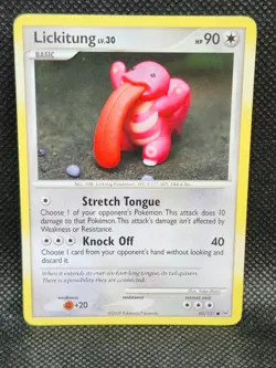 Pokemon Lickitung Platinum 80/127 LP Condition - Image 1