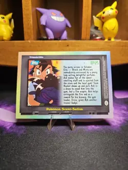 EP25 Pokemon Scent-Sation Rainbow Holo 2000 Topps Pokemon TV Animation Series 2 - Image 2