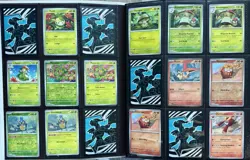 Pokemon Black Bolt (142 Card Lot) IR/Promo/Ex/Pokeball & Reverse Holos + Binder - Image 3