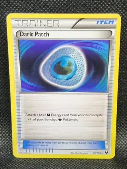 Pokemon Dark Patch Dark Explorers 93/108 LP Condition - Image 1