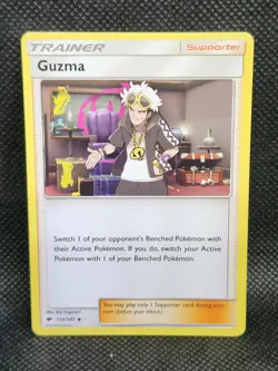 Pokemon Guzma Burning Shadows 115/147 Excellent Condition - Image 1