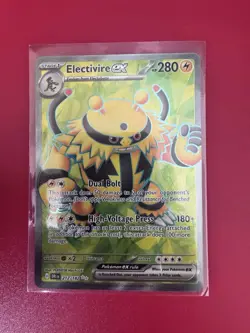 Pokemon TCG Electivire Ex Destined Rivals Series Full Art Card #212/182 NM - Image 1