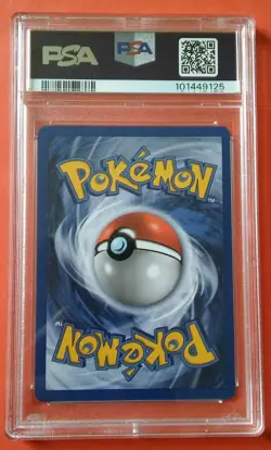 1999 French 1st Edition Pokemon - Common Pikachu card PSA grade 9 - Image 2
