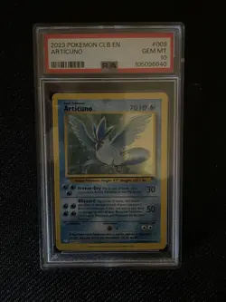 Articuno 009 CLB English Pokemon TCG Classic Collection PSA 10 - Image 1