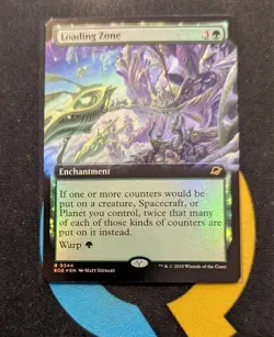 Loading Zone Foil Extended Art Rare Edge of Eternities EOE 344 MTG - Image 1