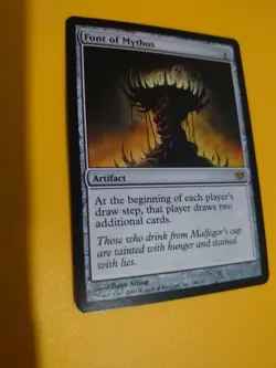 Font of Mythos. Conflux rare artifact Magic the Gathering Card. - Image 4