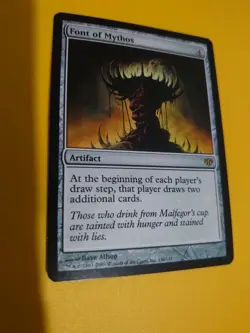 Font of Mythos. Conflux rare artifact Magic the Gathering Card. - Image 5