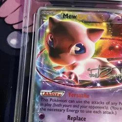 2012 Pokemon, Dragons Exalted, #46/124 Mew EX, 2014 World Championships TO - Image 4