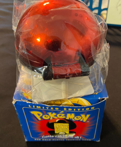 1999 Burger King Pokemon Sealed Ball in box 23K Gold LE CHARIZARD Trading Card - Image 2