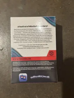 Pokemon TCG Twilight Masquerade Booster Bundle Box Factory Sealed 6 Packs/Box - Image 2