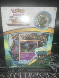 Pokemon TCG Shining Legends Pin Collection Zoroark And Marshadow SEALED - Image 3