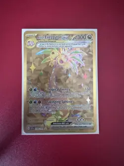 Pokemon TCG Alolan Exeggutor ex 248/191 Surging Sparks Gold Hyper Rare NM - Image 1