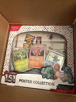 Pokemon Scarlet & Violet 151 Poster Collection Box (Full Case) Lot of 6 - Image 1