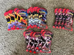 LOT OF 21 Factory Sealed Destined Rivals Sleeved Booster Pack Pokemon - Image 1