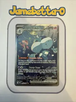 Pokemon TCG Jellicent Ex 168/086 - White Flare - English - Mint POTENTIAL 10 💎 - Image 1