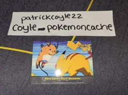 EP14 Electric Shock Showdown Pokemon Topps Series 2 Card LP - Image 1