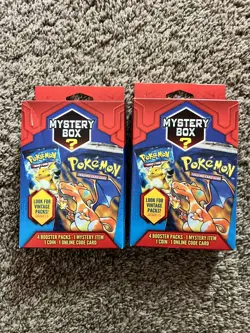 2 EMPTY Pokemon Mystery Power Boxes! Walgreens Exclusive! No Cards - Image 1