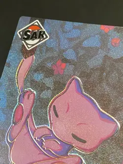 NON TCG Chinese Pokemon Elf Eif Origin Collection 3.0 SAR Mew - Image 2