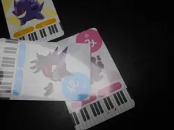 Pokemon Music Musical Note Card x3 Gengar Haunter Gastly Evolutions #3730 - Image 5