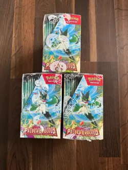 BULK 3 x Paldea Evolved Booster Box POKEMON TCG Scarlet & Violet - Image 4