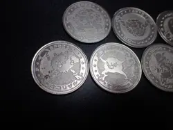 Pokemon Card Meiji Promo Battle Coin x7 Golem Kangaskhan etc #5491 - Image 3
