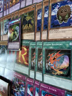 YuGiOh Jaden Classic Elemental Hero Fusion Deck &Secret Rare Collection+Game Mat - Image 5