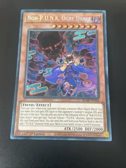 Yu-Gi-Oh! TCG Noh - Punk Ogre Dance BLMR-EN064 - Image 1