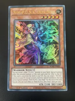 Yu-Gi-Oh! TCG Noh- Punk Deer Note BLMR-EN066 - Image 1