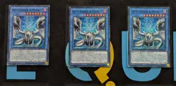 ALIN-EN092 Ame no Habakiri no Mitsurugi x3 Super Rare 1st Ed YuGiOh Playset - Image 1