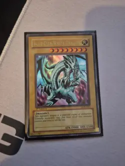 YuGiOh | Blue-Eyes White Dragon | LOB-E001 | Ultra Rare | 1st Edition | VLP-NM - Image 1