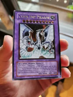 Yu-Gi-OH Cyber End Dragon CRV-EN036 Unlimited Heavy Print VLP - Image 1