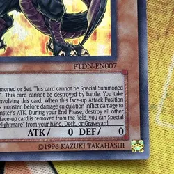 Yubel - Terror Incarnate PTDN-EN007 Ultra Rare 1st Edition LP Yu-Gi-Oh - Image 4