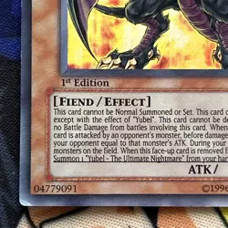 Yubel - Terror Incarnate PTDN-EN007 Ultra Rare 1st Edition LP Yu-Gi-Oh - Image 5