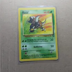 Pinsir 29/130 Rare Base Set 2 Pokemon Card TCG WOTC - Image 1