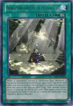 Secret Sanctuary of the Spellcasters - SHSP-EN095 (Rare) Yugioh Card - Image 1