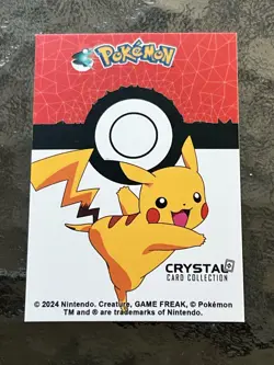 2025 POKEMON STAINED GLASS Crystal Card Kanto Peru Foil # 149 Dragonite - Image 2