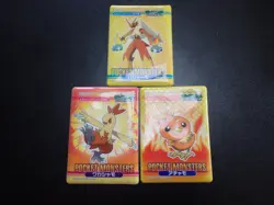 Pokemon Bandai Promo Waterproof Bathroom Menko Card x3 Blaziken Evolutions #5531 - Image 1