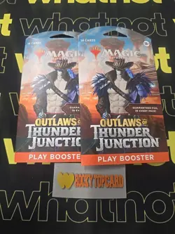 Magic The Gathering Outlaws of Thunder Junction Single Play Booster Pack (1 PK) - Image 1